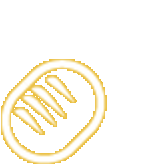 A retirar o pão do forno...